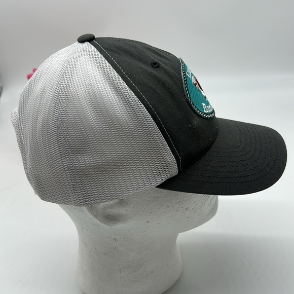 Lazy Ranch Wear Gray Teal Trucker Hat Adjustable HT6668 - Picture 2 of 4